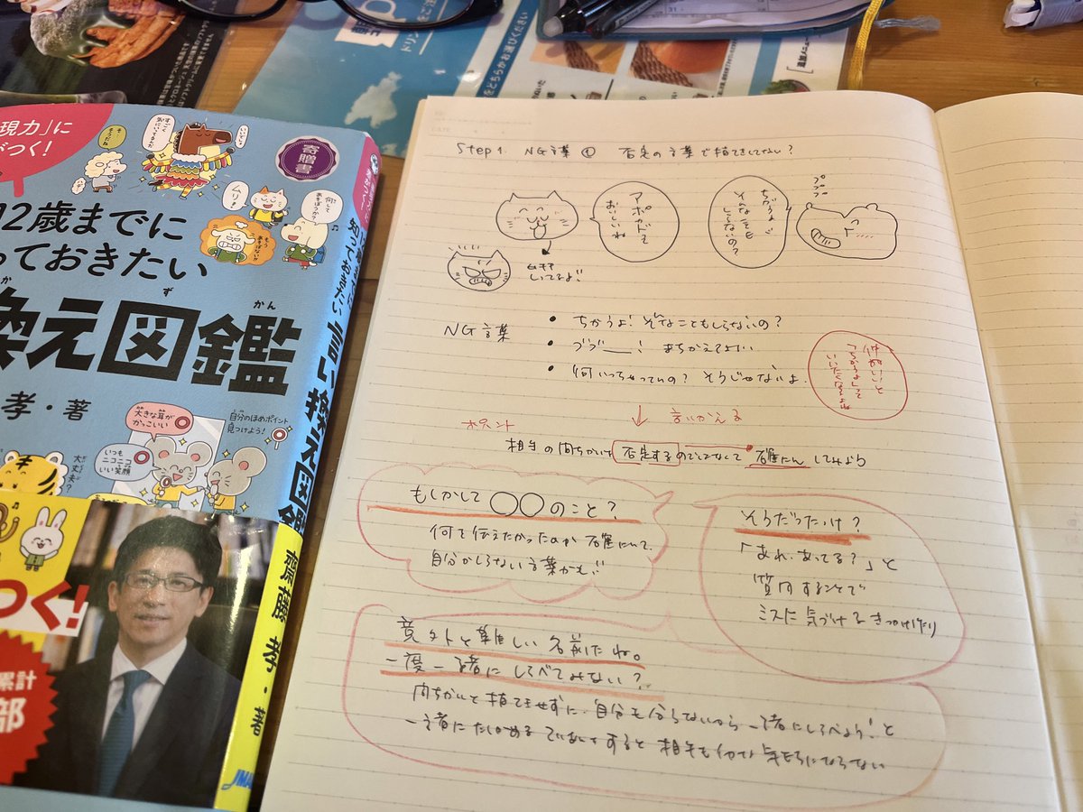 manabidane's tweet photo. NGワードを使わない。
コレだけでもトラブル激減するし、友達付き合いの怖さが減るのでは？

いや、子どものと��の私が知りたかったよ！っていう内容なので、子どもたちとのミーティングで取り上げてみようとかと草案を考えてる中。

私のコミュ力アップも狙ってますw https://t.co/gypJqLn9OL