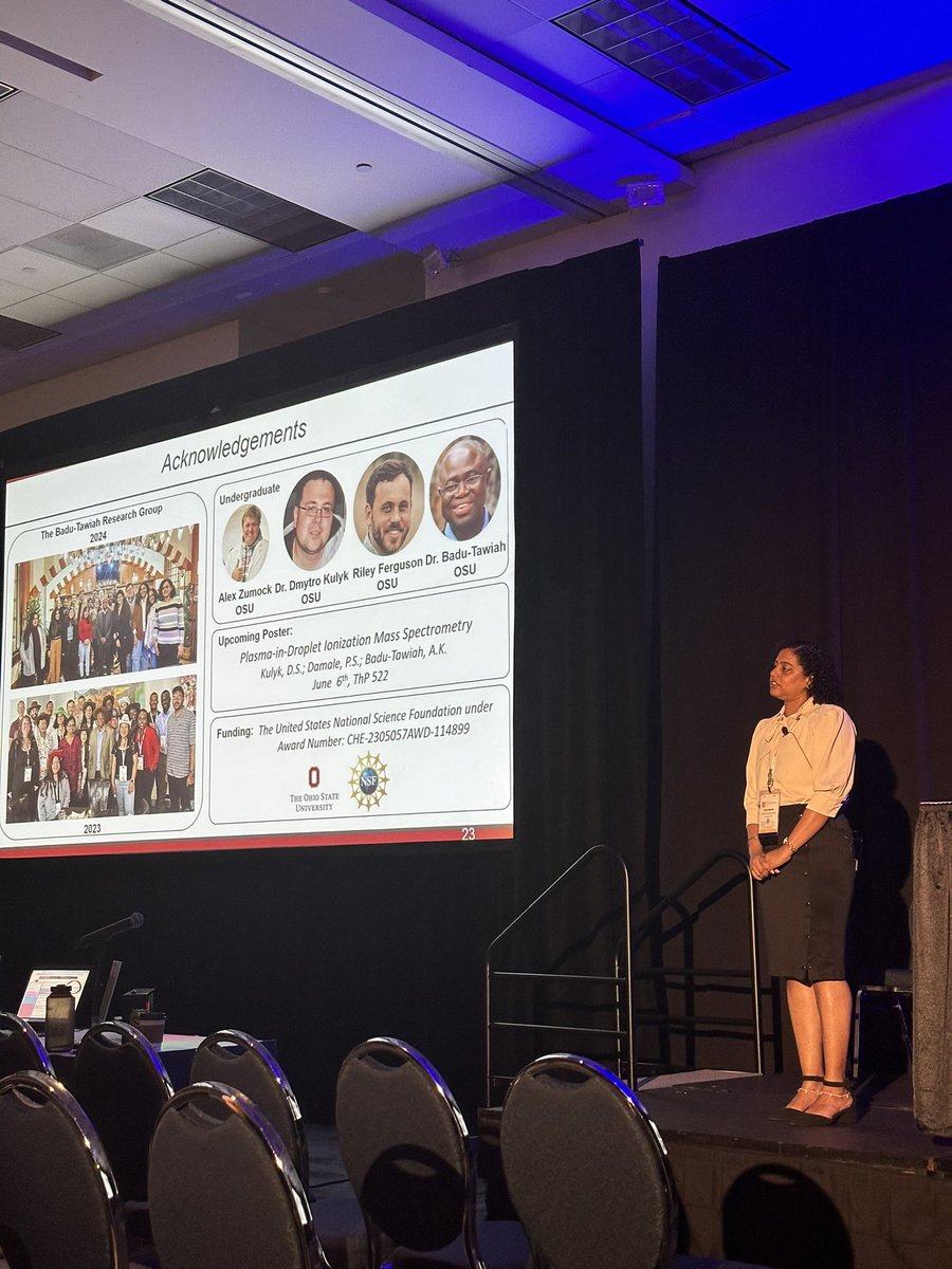 Day 4 presentations ✅

Very proud of our lab members for presenting their astounding work for the first time at ASMS 👏😊

Featuring top dog Leishmaniasis expert Hianka, our dynamic (spray) duo Purva/Dmytro and our severe acute pancreatitis professional Ruth 🙌

#ASMS2024