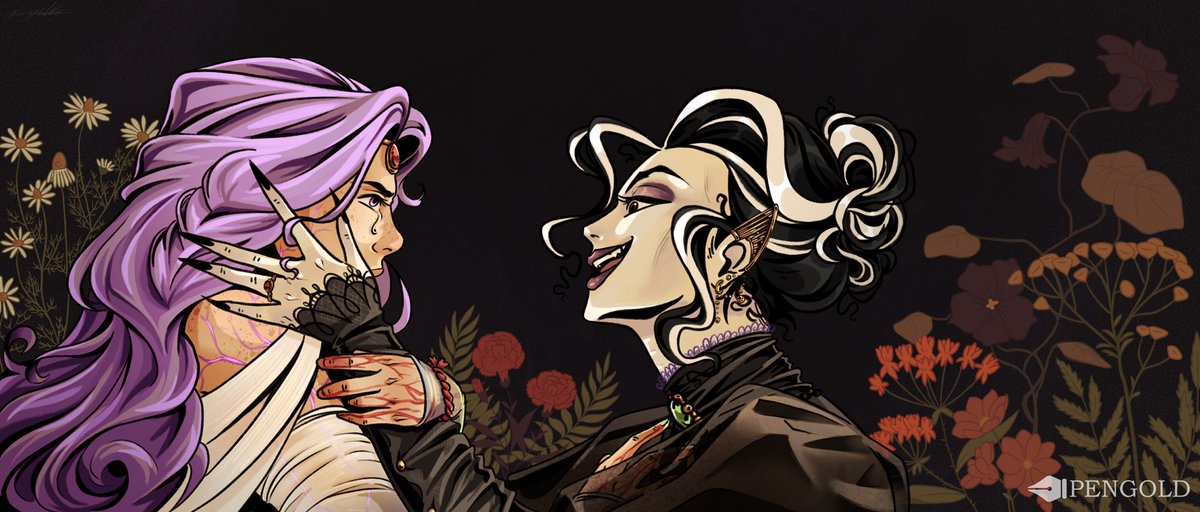 “She was never yours.” ~Delilah B. (Fan quote)
#criticalrolefanart