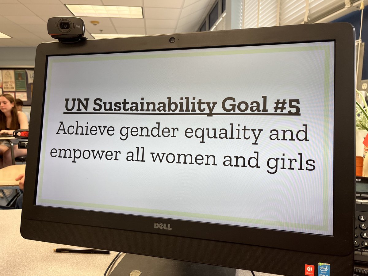 MrsVdC_MHS's tweet photo. 2024==> the year of Stellar AP Econ projects!  Micro concepts applied to UN Sustainable Development goal research. #MHSEconrules https://t.co/TMKHFVGQ5q