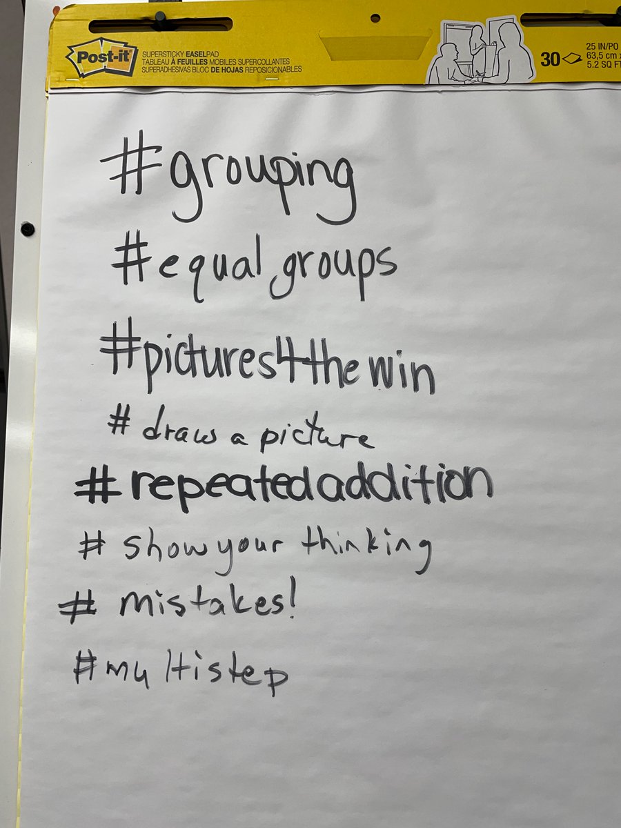Such a fun couple of days in Eastern CO with the BOCES math teachers! We focused on high impact strategies like jigsaw, discussion, and problem solving. We also used headlines/hashtags to summarize our noticings when we solved word problems. <a href="/TheSocialCore/">Core Collaborative</a>