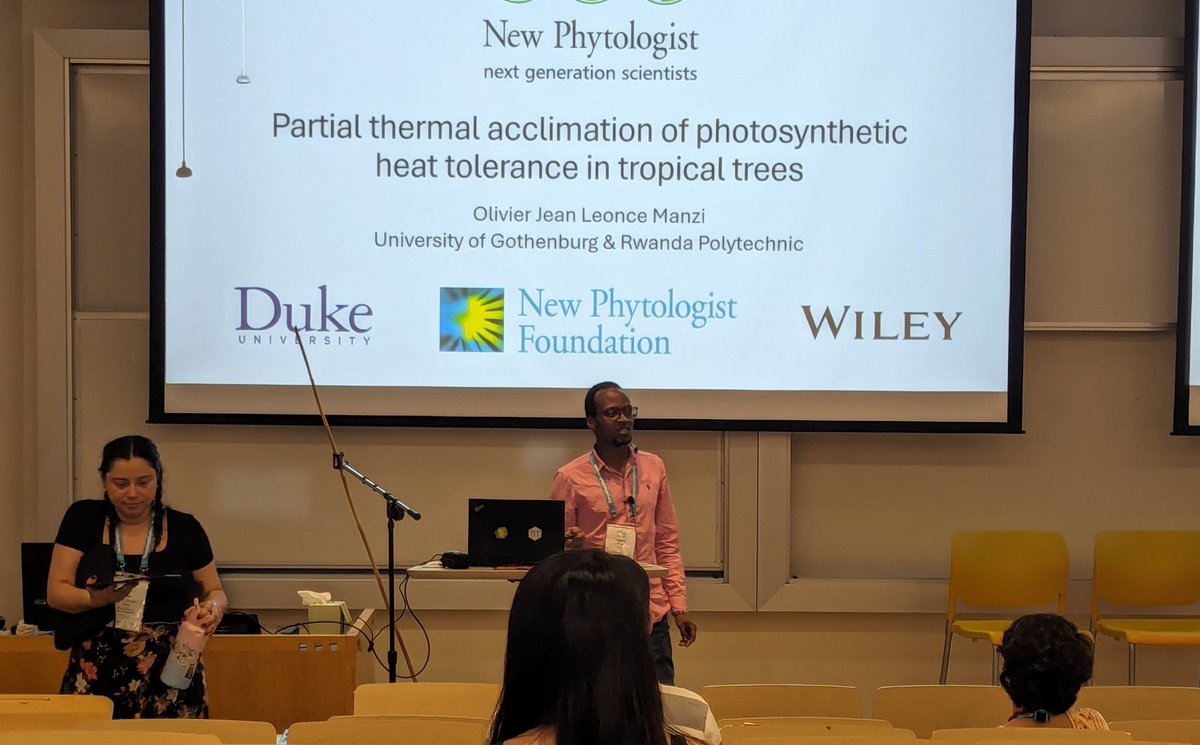 Olivier Jean Leonce Manzi, PhD (@olivierjlmanzi) on Twitter photo I'm glad to be at the #npnextgen at <a href="/DukeU/">Duke University</a> presenting my research about #PHT acclimation in tropical trees <a href="/Rwanda_TREE/">Rwanda TREE</a> <a href="/NewPhyt/">New Phytologist</a> I'm glad to be at the #npnextgen at <a href="/DukeU/">Duke University</a> presenting my research about #PHT acclimation in tropical trees <a href="/Rwanda_TREE/">Rwanda TREE</a> <a href="/NewPhyt/">New Phytologist</a>