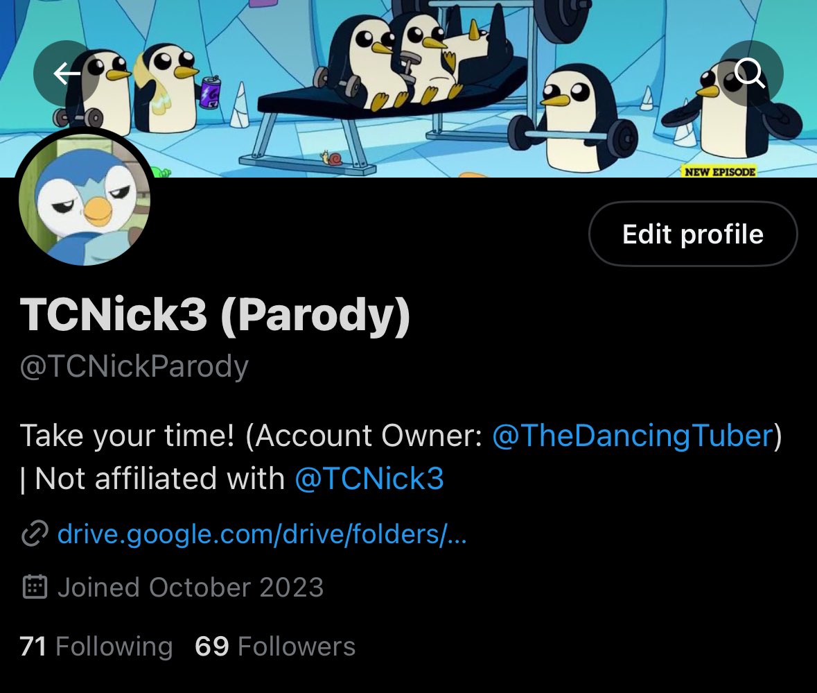 TCNickParody's tweet photo. "Nice" https://t.co/hJDcVerD1F