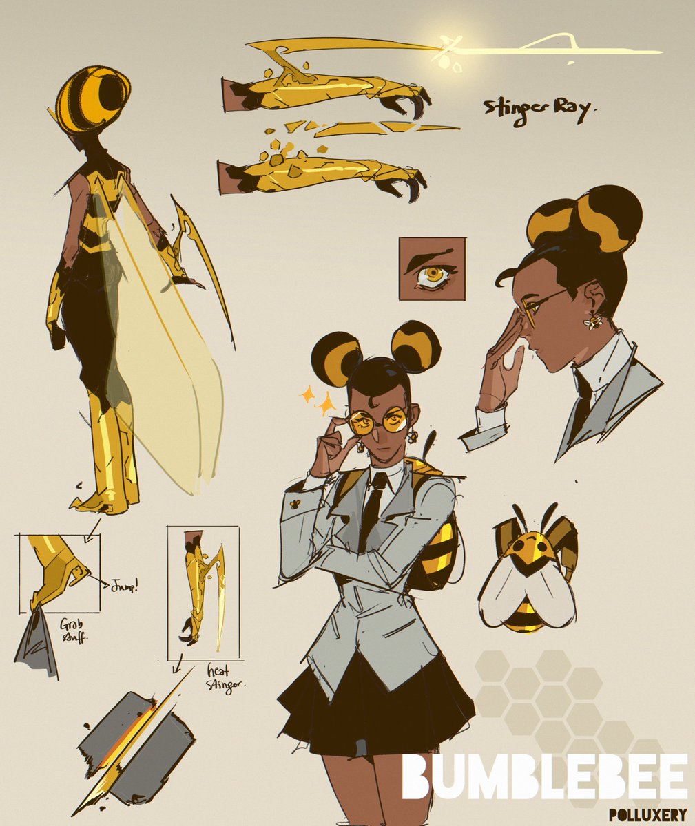Polluxery's tweet photo. Bumblebee redesign. https://t.co/dywpJIaUg0