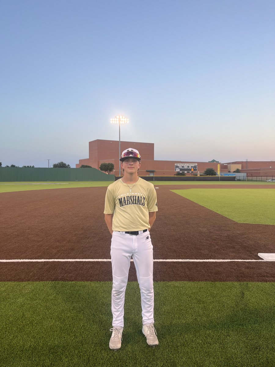 FiveToolTexas's tweet photo. F: @McK_Marshals 15U Gold 15, NTX Tribe Bruno 2
PoG: Luke Brickert 2-3, 3 RBI, 2R
Notable: Max Diamond  2-4, 3 RBI https://t.co/MNRGudeC6h