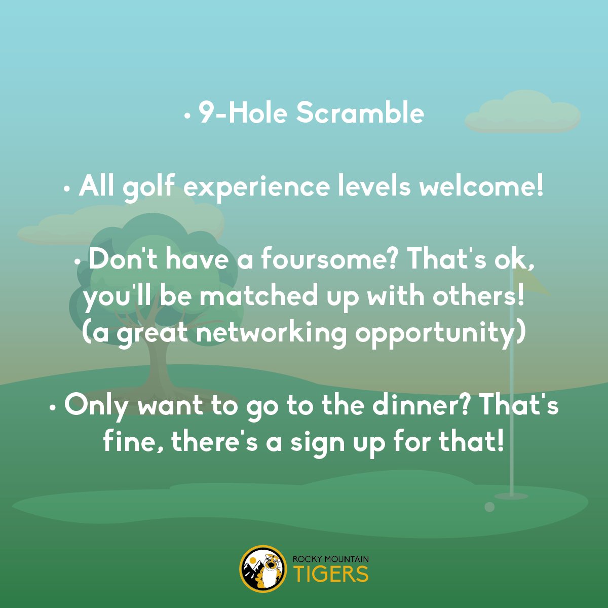 Sign up for the Golf Tournament and/or Fundraising Dinner! There are limited spots available and you won't want to miss it.
⛳️ bit.ly/RMT_2024Golfan…