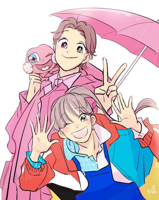 #6月なので自己紹介子供の頃からお絵かき大好き!こちらは!今週!描いた!絵!です!!! 