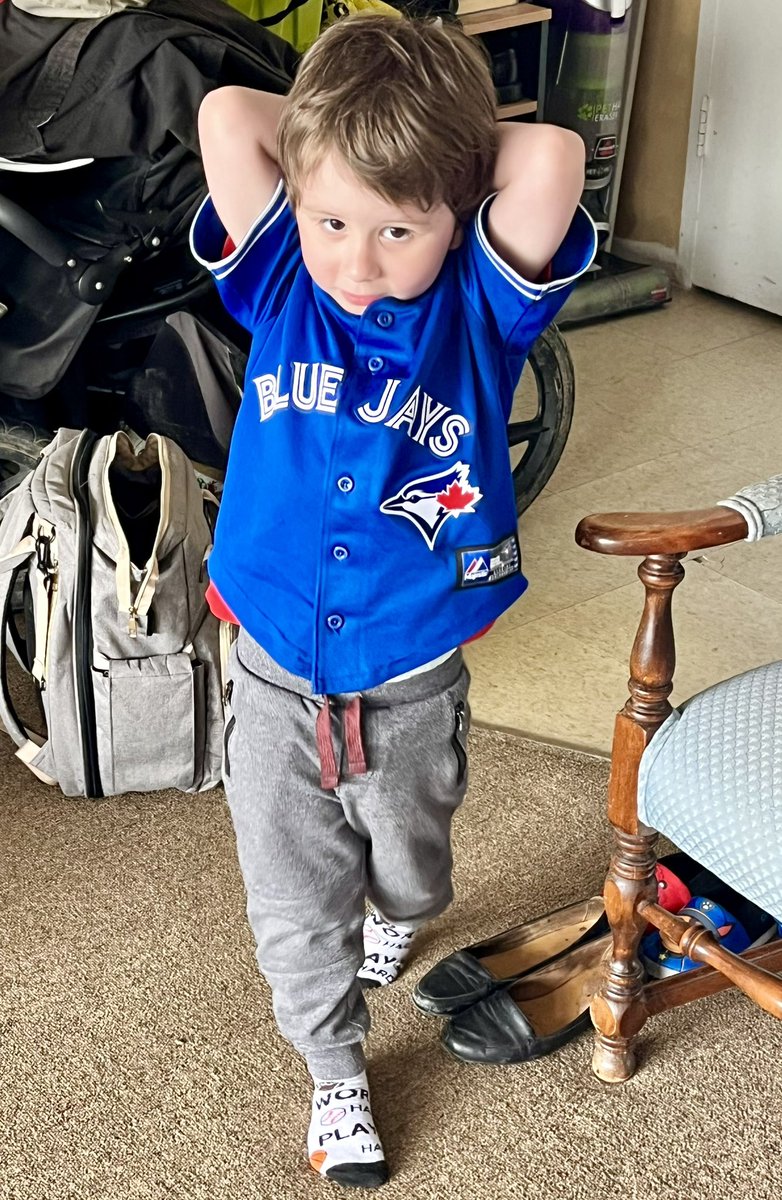 The_AmandaK's tweet photo. Today my 3.5 year old son said “Alex wants to be a baseball player” &amp; I have an idea where to begin

He’s always been interested in pitching, not batting- &amp; doesn’t watch TV or movies, just sports or documentaries 

Time to show him some of your videos on YouTube, @BauerOutage? https://t.co/Qgpc0siajF