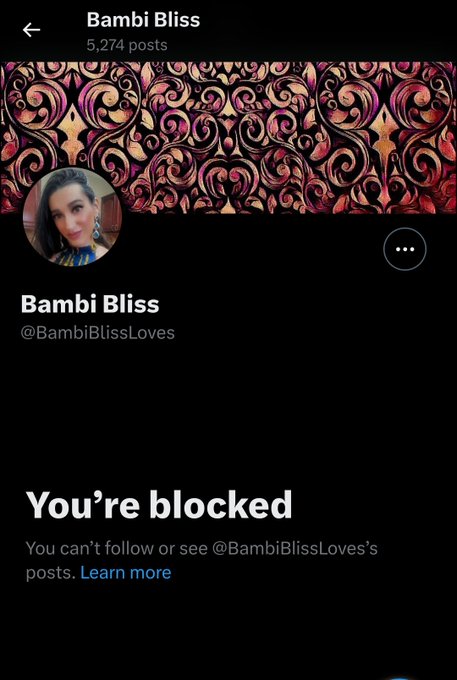 This account @BambiBlissLoves  is creating fake promises and not paying anything   furthermore they block<a class="tags" href="/tag/bambiblissloves">@bambiblissloves</a>