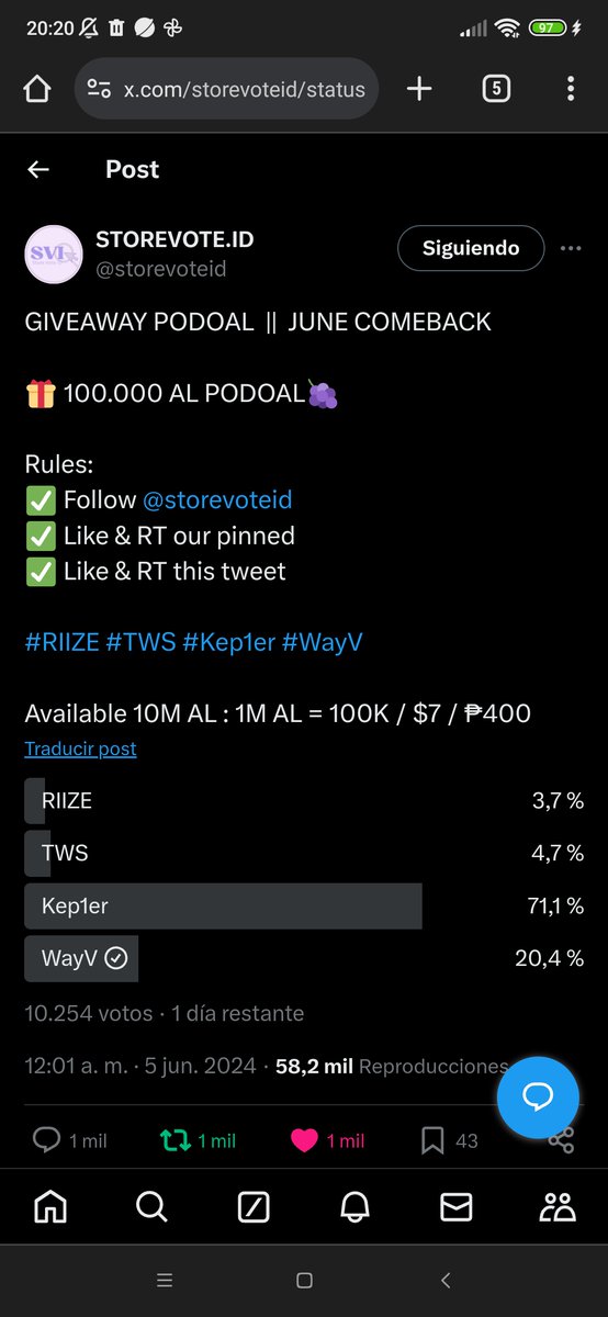 ClauzRS's tweet photo. @storevoteid For /#WayV 💚✨ https://t.co/bzt2UyepNM