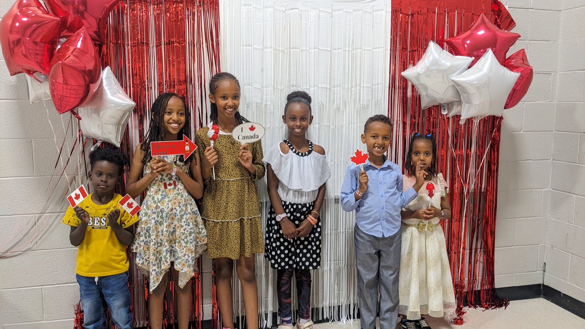 Tonight, <a href="/HRosaryWaterloo/">Holy Rosary Catholic School - Home of the Rays!</a> celebrated the new Canadian Citizenship of 21 families within our school.
"Columbia was our first home, but Canada is our new home. We love it here and we are so lucky". 
Congratulations, families! 🇨🇦