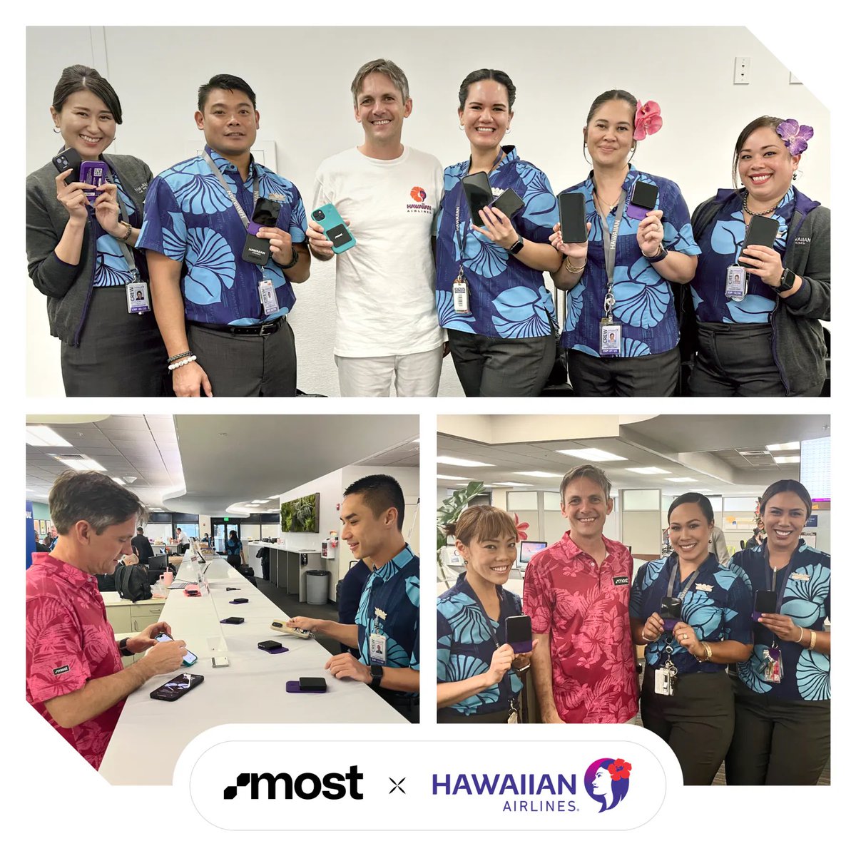 MOST and <a href="/HawaiianAir/">Hawaiian Airlines</a> Airlines partner to introduces a groundbreaking payment and point-of-sale solution that empowers crew members through a “bring your own iPhone” retail strategy.

most.io/stories/most-a…