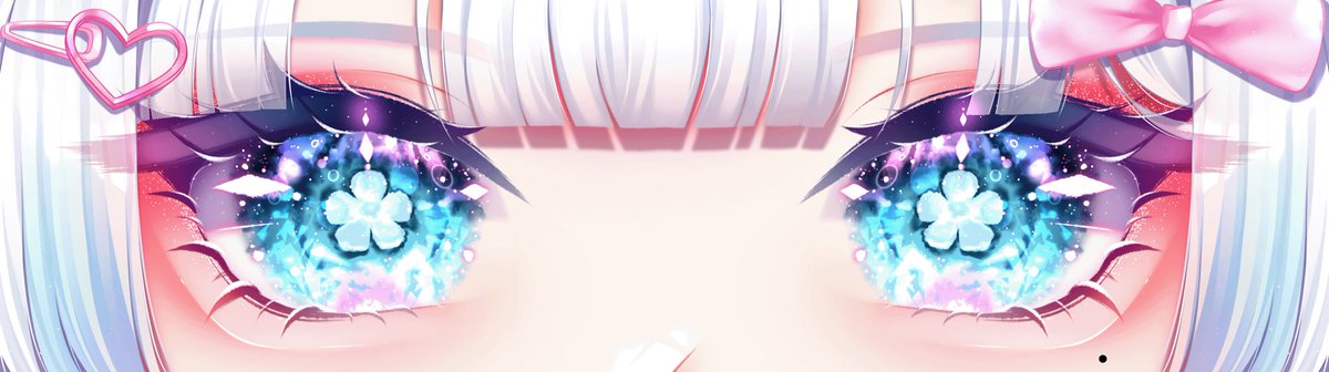 HimekoKumi's tweet photo. show me your eyes 👁️👄👁️

🎨: @/Nabilaai_ 
——
#vtuberen #vtuber #drawkumi https://t.co/zEBwK5cOeG