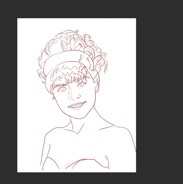 drawing something for the first time in so long 🥲 