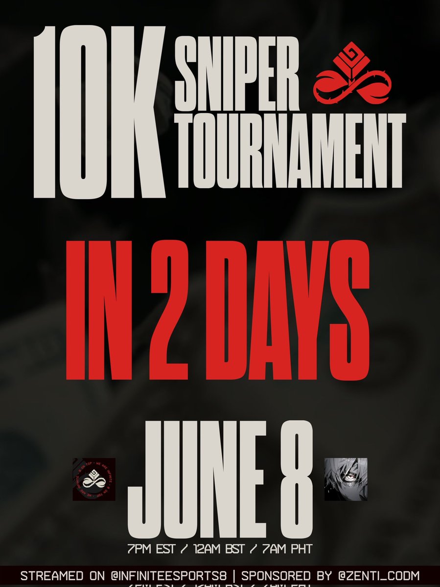 InfiniteINTL_'s tweet photo. 2 days until one of the BIGGEST events in COD Mobile is going to be streamed...
You can watch on our TikTok (link in replies)
#codm #codmobile #8ontop https://t.co/I27GRVCtQC