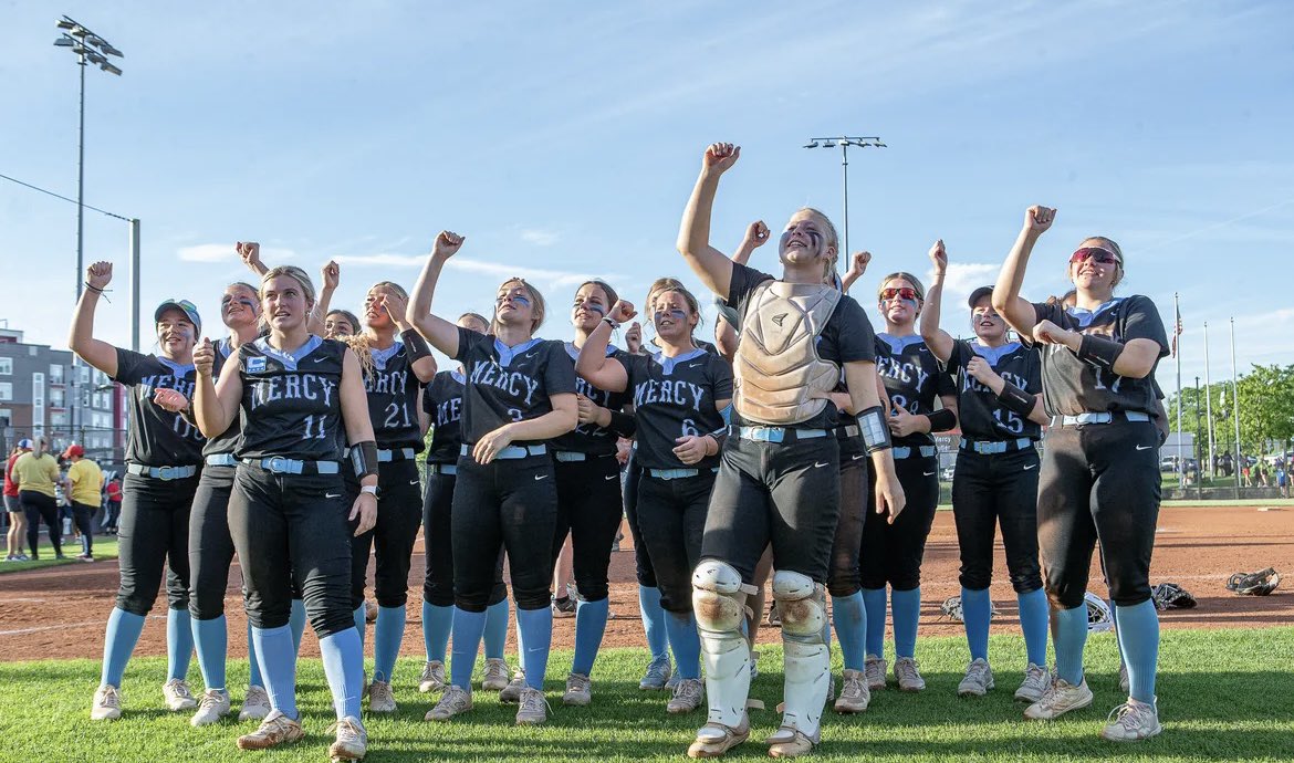 Not the way we wanted our season to end, but always proud of these girls no matter what. Love these jags 🩵🐆<a href="/mercy_softball/">Mercy Jaguars Softball</a>