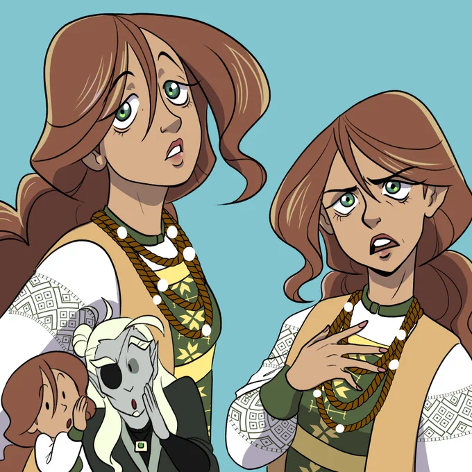 Expressions of Mrs Nadia. 