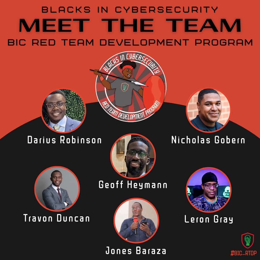 ⚔️ Our mission is to enhance the representation and participation of the Black Community in the Offensive Security Community and industry.
⁠
#BlacksInCyber #BlacksInCybersecurity #BIC_RedTeam #RedTeam #OffensiveSecurity #LitLikeBIC