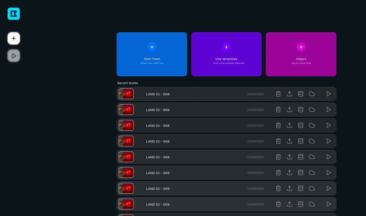 Moduluc's tweet photo. We have redesigned the "Create" page for Blockciti with a simplified, minimal yet modern look, adding more options too.

Creators can now:
- Choose from templates
- Start from scratch, or 
- Import purchased builds 

all in one place! #Blockciti #Web3 #VirtualWorld #NFTs #UE5