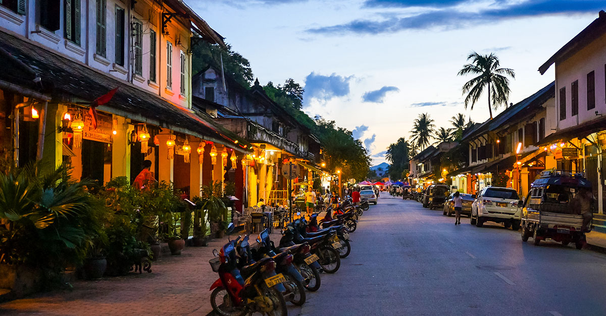 PassportLifeGO's tweet photo. Luang Prabang, Laos: Explore this charming town nestled at the confluence of the Mekong and Nam Khan rivers. Visit Buddhist temples, wander through  local markets, and soak up the laid-back atmosphere. Take a boat on the Mekong River and see the beauty of the Laos. 🇱🇦 https://t.co/gYz9iaVKhR