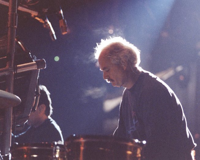 GratefulDead's tweet photo. 31 years ago today, the Dead wrapped up the first two shows of their Summer East Coast Tour at Giants Stadium in East Rutherford, NJ. Sting was the opening act, and some Dead members caught his set before taking the stage.

Photos by @joeryanphoto and Douglas Carver https://t.co/GdlBgwWUqx