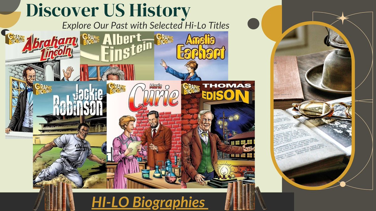 bn_classwork's tweet photo. Discover U.S. History with these Hi-Lo biographies about some of America's greatest leaders! It's always a great time to explore the past! #HistoryReads #HiLoReading https://t.co/OVEESduERW