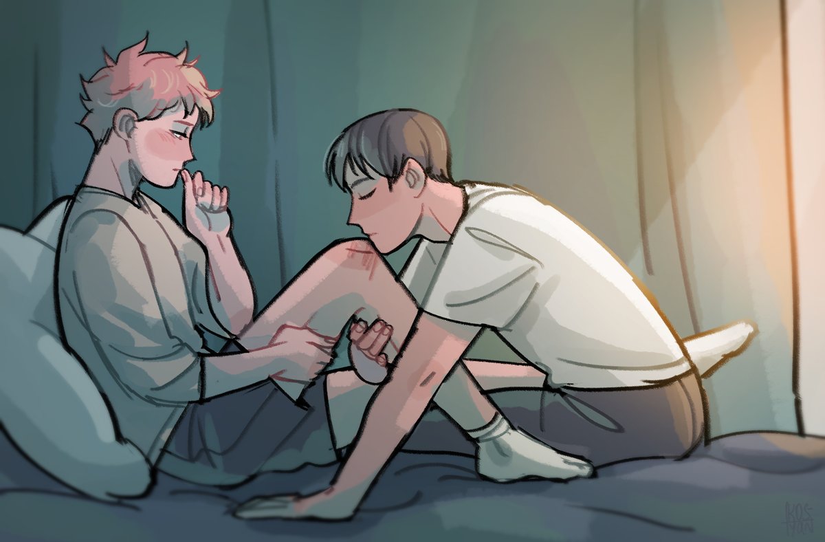 Kageyama knows better how to heal wounds

#haikyuu #kagehina #影日