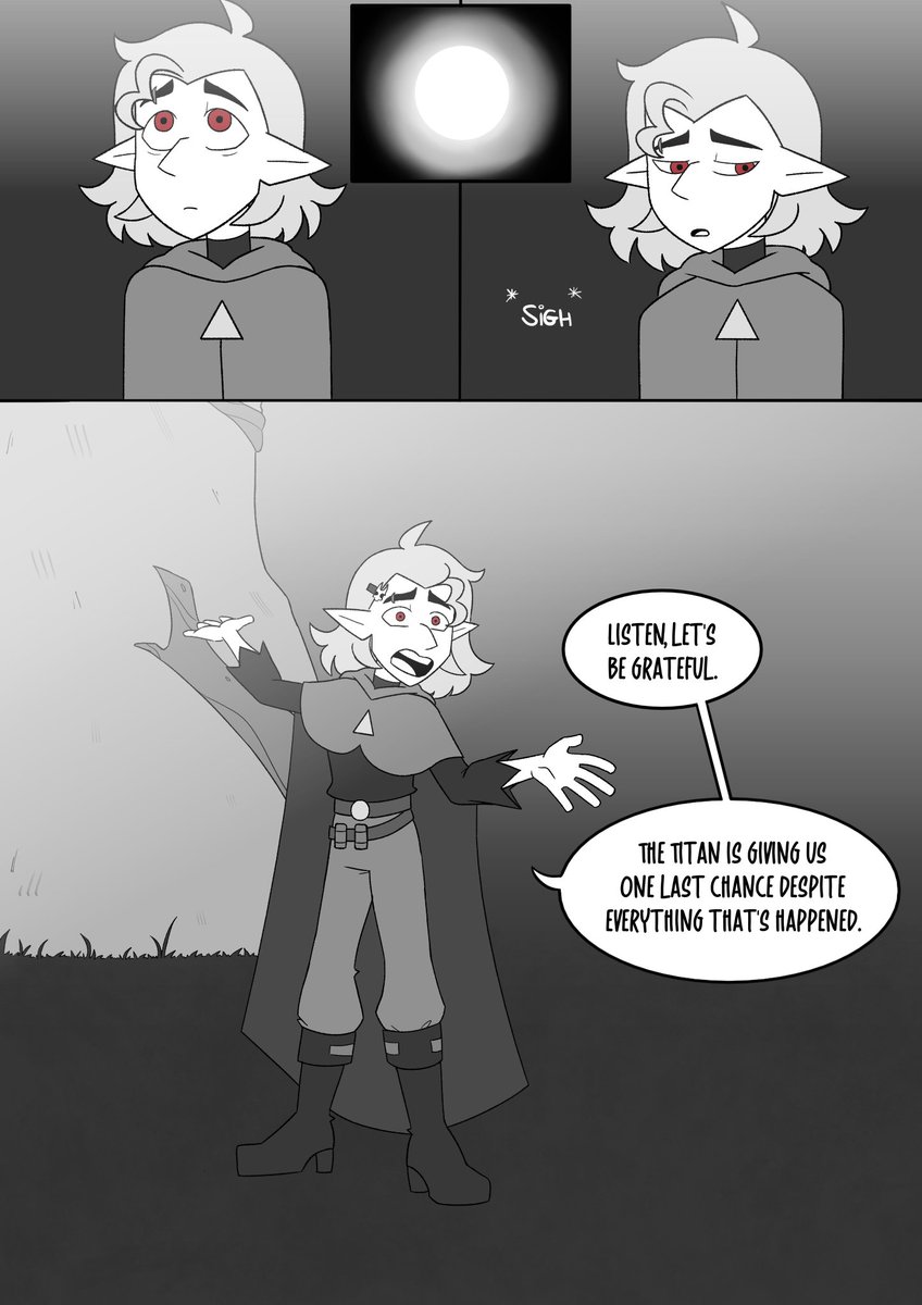 SleralyMoon's tweet photo. ♦️ Our Last Chance♦️
(13/13)
#toh #theowlhouse #TohEsquizoAU #grimwalkers #grimwalker #calebwittebane #huntertheowlhouse #huntertoh #hunterwittebane #tohhunter #theowlhousehunter #tohking #theowlhouseking #kingtoh #kingclawthorne #kinter #hunting #theowlhouseau #thegoldenguard https://t.co/XIvoncVVJf