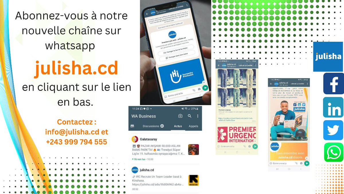 julisha1212's tweet photo. Boostez votre business en créant un compte sur https://t.co/EUmbK5cWZ3
@body_younice
#Julisha #Tech https://t.co/zWwxWyIJmi