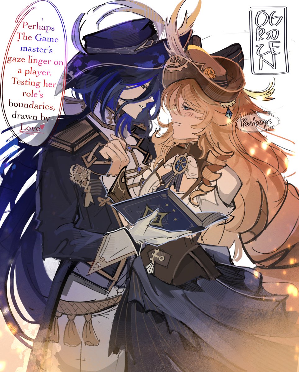 The Master plan #clorivia #GenshinImpact