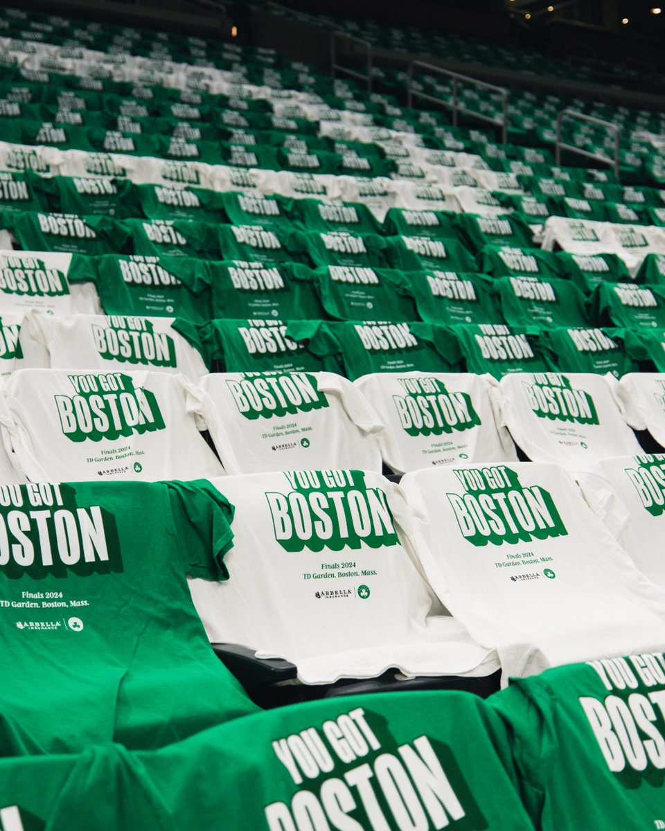 celtics's tweet photo. You got Boston 😤

These shirts from @ArbellaIns got us HYPED. https://t.co/mGCjNuMlf1