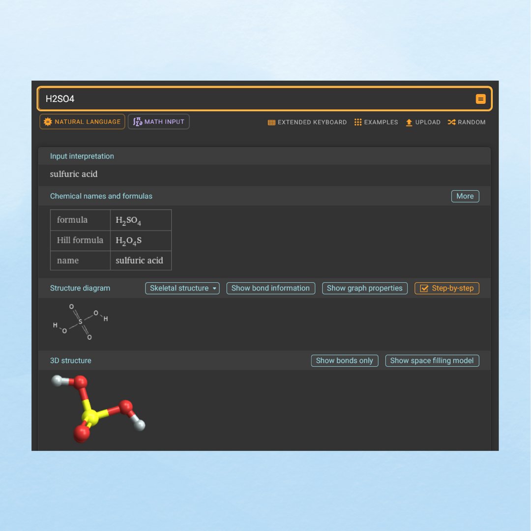 LC_CTLI's tweet image. From solving complex math problems to providing detailed scientific explanations, WolframAlpha is a valuable tool with endless uses! 😄 

Explore it for yourself, and let us know in the comments how you see yourself using this tool ⬇️ 
wolframalpha.com