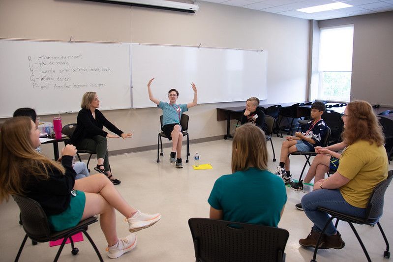 GiftedStudies's tweet photo. New #SCATS24 Blog Post! In Double Threat, Julie Roberts Boggess, will work with students on improving their performance skills and becoming comfortable in front of the camera.
Read More on our Blog: https://t.co/eGYTlKvoXm
#gifted #gtchat https://t.co/Rai2Kc9yAZ