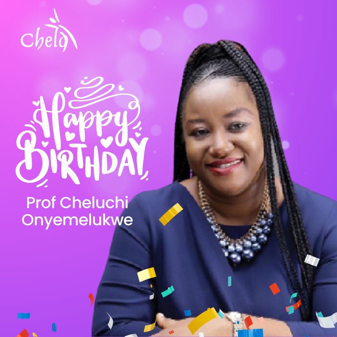 CHELDAfrica's tweet photo. Happy Birthday Prof Cheluchi Onyemelukwe!

Wishing you the best on this special day, and in the years ahead!

#CHELD #HappyBirthday https://t.co/ZDZQ44XhZq