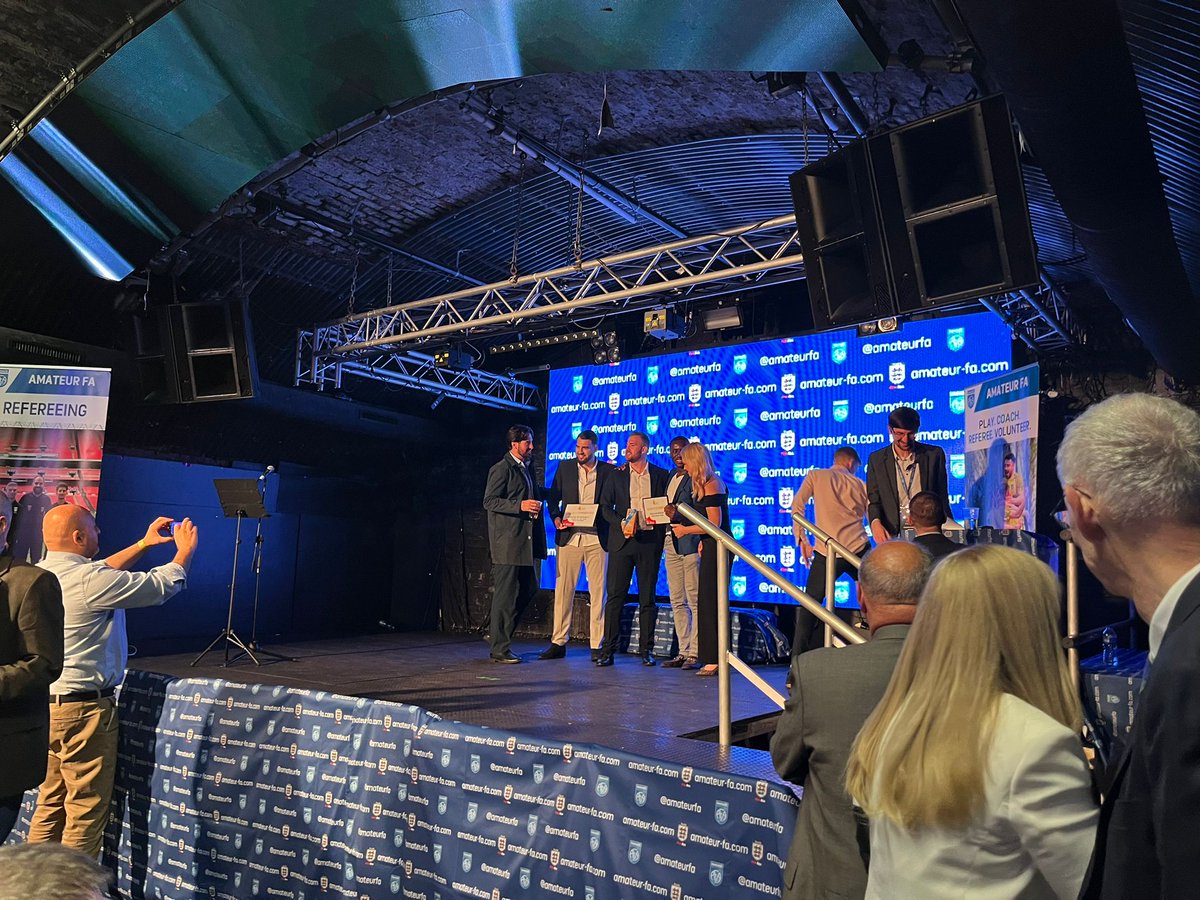 AmateurFA's tweet photo. Our Recognition Awards for 2024 concludes our 23/24 season. 

Congratulations to all those who were nominated and the eventual winners. 

Football wouldn't happen without the army of volunteers who give up their time week in and week out to make it happen. https://t.co/0NyViOkMxS