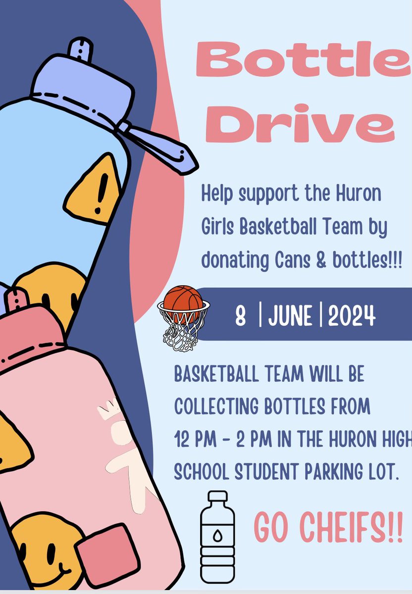 Empty (@huronladybball) on Twitter photo Sorry but we have to cancel this event. There will be no bottle drive this Saturday. Sorry but we have to cancel this event. There will be no bottle drive this Saturday.