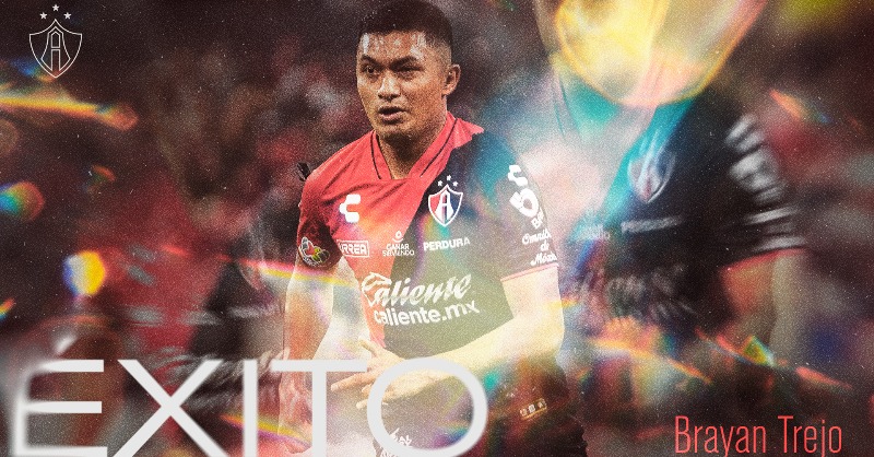 AtlasFC's tweet photo. Un Académico que tuvo un recorrido brillante a través de estos 8 años...

Más de 130 partidos representando a La Academia en Liga MX, Copa MX, Leagues Cup, Liga de Campeones de la CONCACAF y más🔴⚫️

¡Mucho éxito, Brayan Trejo! 🦊