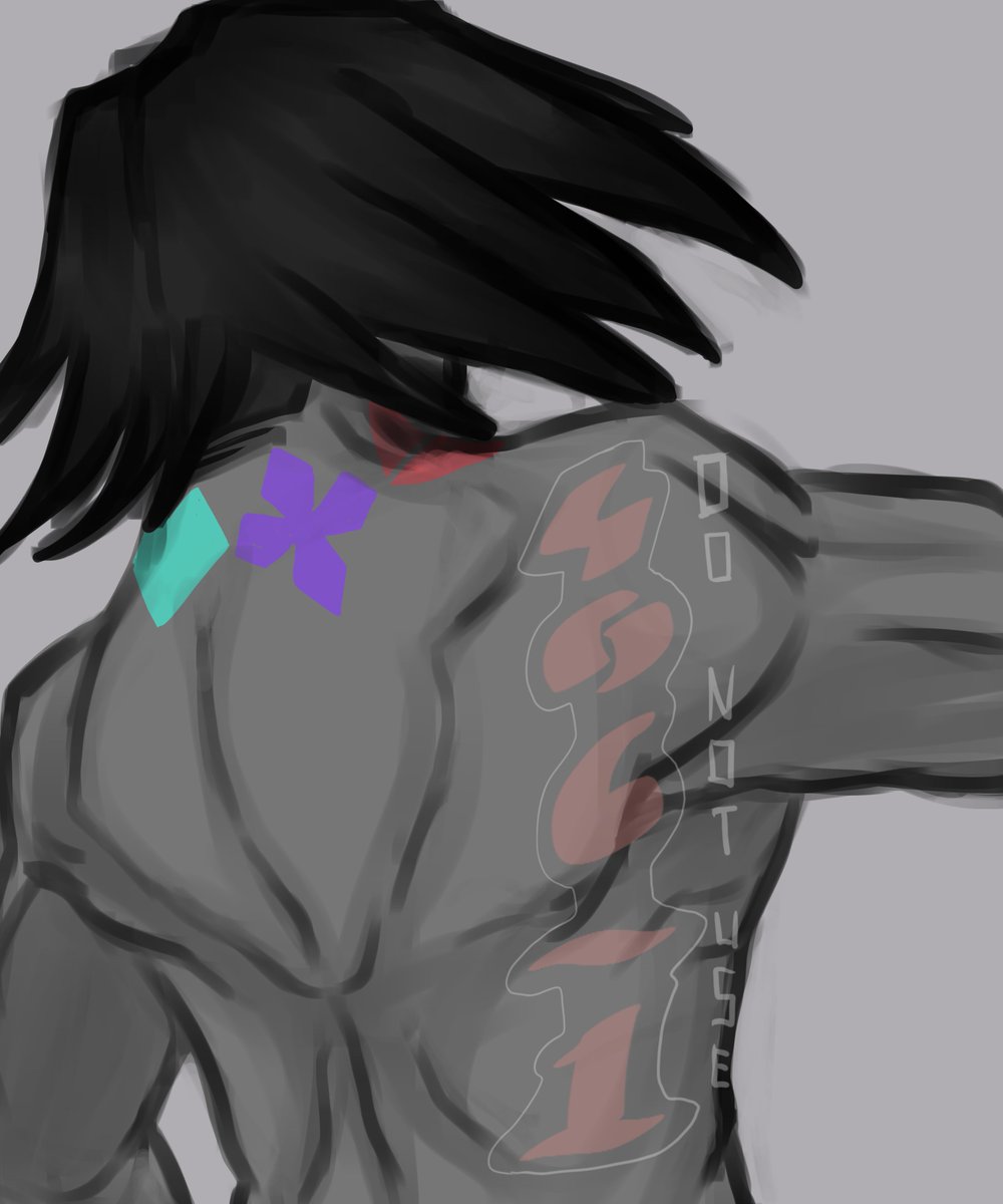40d6_1's tweet photo. Have it shaded, + an extra one QwQ 
(im mentaly so down rn so i apolegize for this)
((McLaren is in the works i promis))
.
.
.
(secon pic was me trying to draw the figure hair)
#dagames #daradio #xavierrotom #muscles #lol #plsDOntBanME :,D https://t.co/Dz6Wiz0rVj