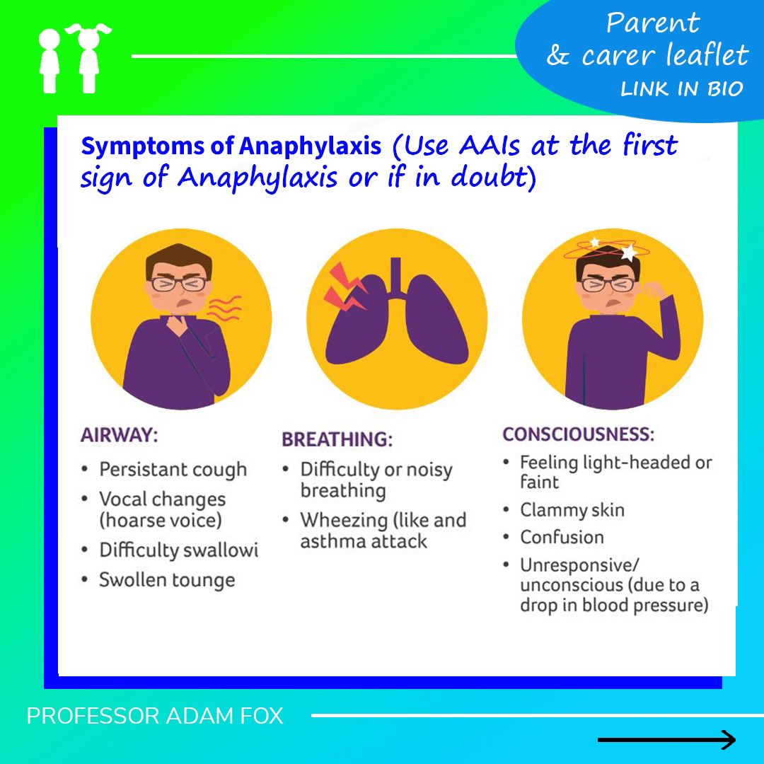 _allergylondon's tweet image. It's essential for parents and caregivers to be well-prepared and informed to minimise the chances of anaphylaxis, which is potential life-threatening. 

In response to the disappointing comments made last week on @thismorning surrounding food allergies, Prof. @DrAdamFox will be…