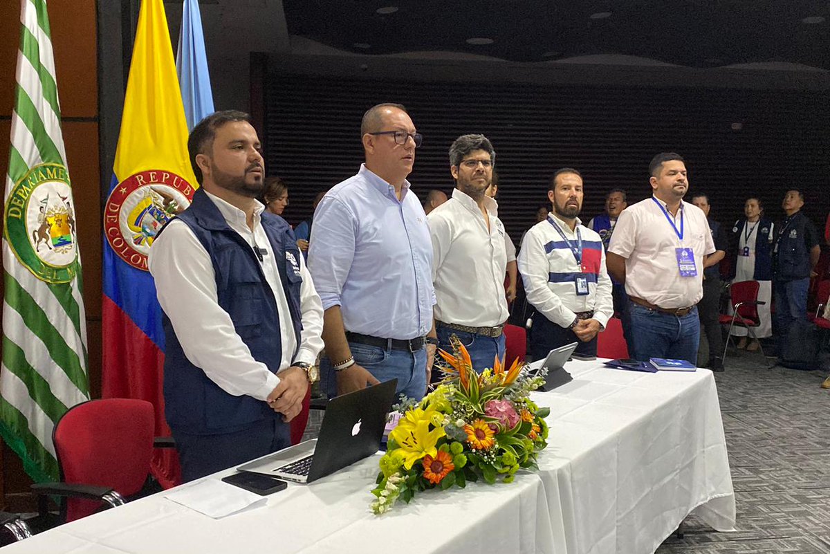 DefensoriaCol's tweet photo. En #Villavicencio, Regional #Meta capacita con @PGN_COL a 72 personeros municipales de Meta, Amazonas, Vichada, Vaupés, Guainía, Casanare, Guaviare y oriente de Cundinamarca, en el marco del programa de formación a Personeros y Personeras Municipales para la vigencia 2024-2028. https://t.co/b9IF97h1QB