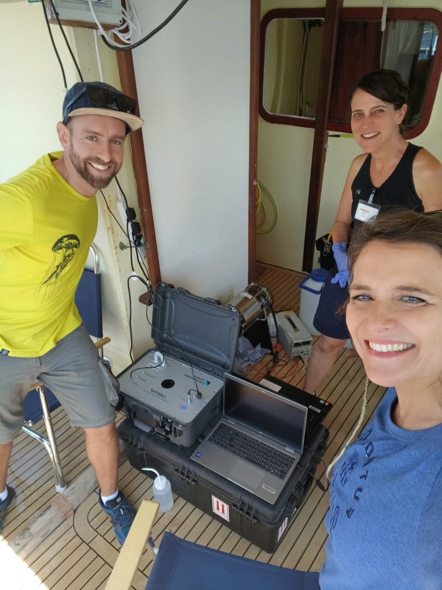 biogeosensing's tweet photo. Productive day with a beautiful view sampling at the NEREA observatory with @raffaellacasot2 at @SznDohrn as part of @TechOceanS https://t.co/ldqFEc0ecE