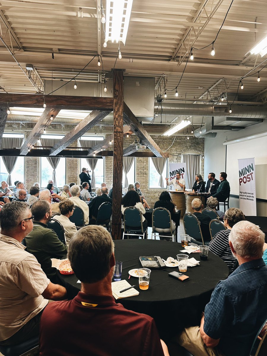 bwdbinc's tweet photo. Had a blast meeting new friends at Best Lunch Ever &amp; @MinnPost events yesterday. https://t.co/63qKNJxzJX