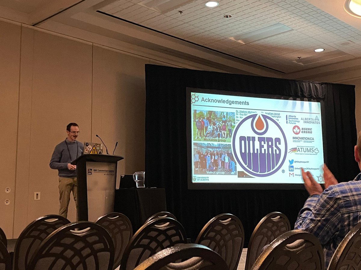 RileyHooper97's tweet photo. Spreading the Oilers agenda at #CSC2024 https://t.co/sGz65YOFf1