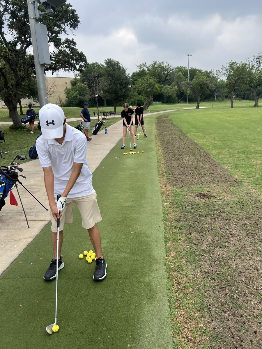 TR Summer Golf camp was a success this week. We were able to play rounds, hit the range, and putt.