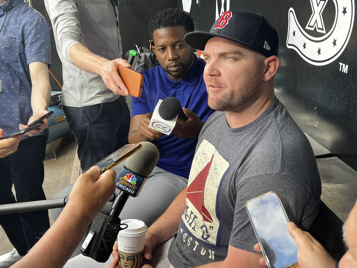 JRFegan's tweet photo. Liam Hendriks is here. He’s said a lot. He  speculated that he was due for TJ before he ever headed out on rehab assignment last year. He mourned the end of the White Sox contention window.

“We failed the city.” https://t.co/hyGvFet9gQ