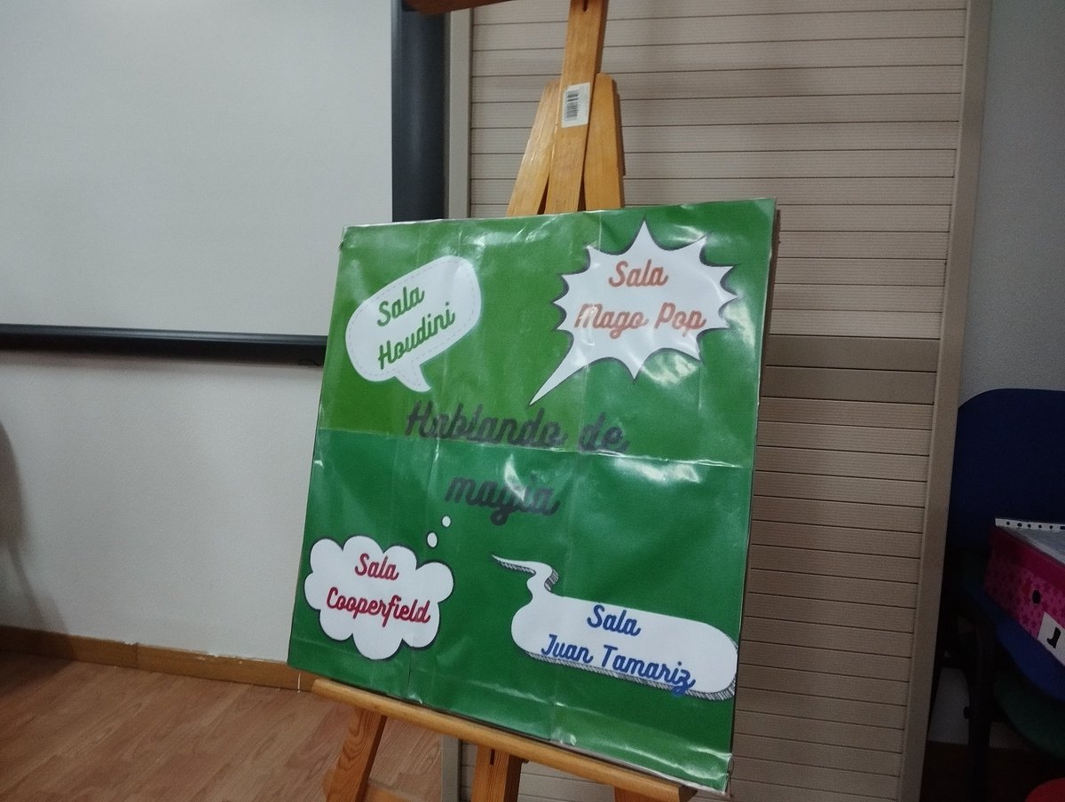 CrieBerlanga's tweet photo. Final de la etapa de hoy en el @CrieBerlanga con el alumnado del @ceipantonioall1 @crafloridaduero y @CEIPTierradepin  realizando diferentes trucos de magia en honor a #Houdini #Tamariz #MagoPop y #Cooperfield. @educacyl https://t.co/t4V9SpO6BO