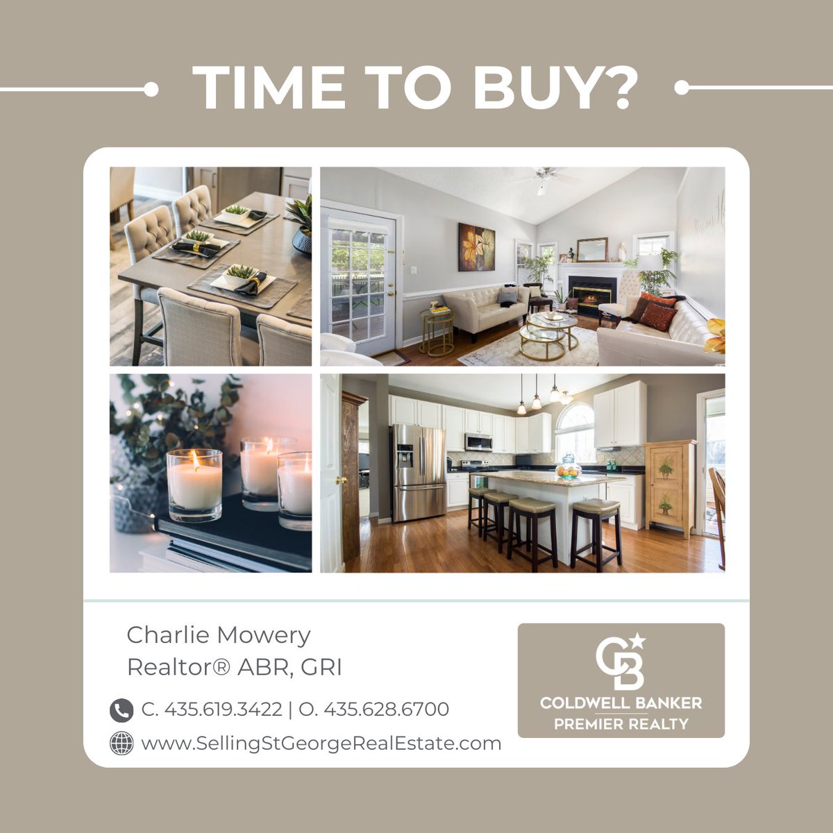 MoweryAgent's tweet photo. It's a Great Time to Buy! Call Me Today.
Charlie Mowery with Coldwell Banker Premier Realty 435.619.3422
https://t.co/NC0zy1tcAG
 #charliemoweryrealtor #agentsofinstagram #realestate #realestateagent #homesoninstagram #forsale #instagramrealestate #realestateinvestor https://t.co/cxHLgZhMqg