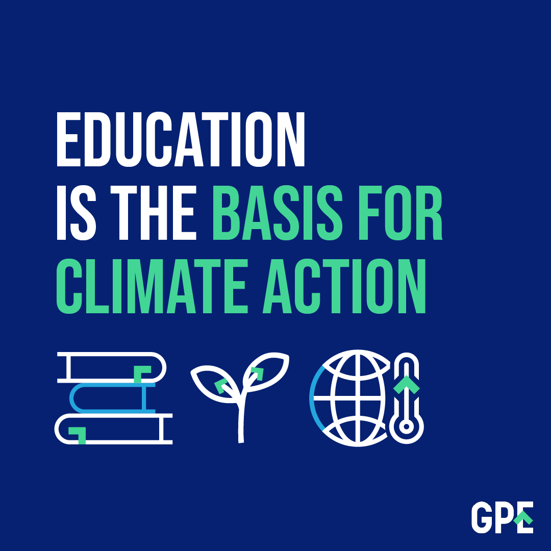 GPforEducation's tweet image. A quality education can equip people with knowledge to advance climate change mitigation, promote more sustainable ecosystem practices and develop skills to build green societies 🌱

This is how: g.pe/WxS750QZYRc

#FundEducation