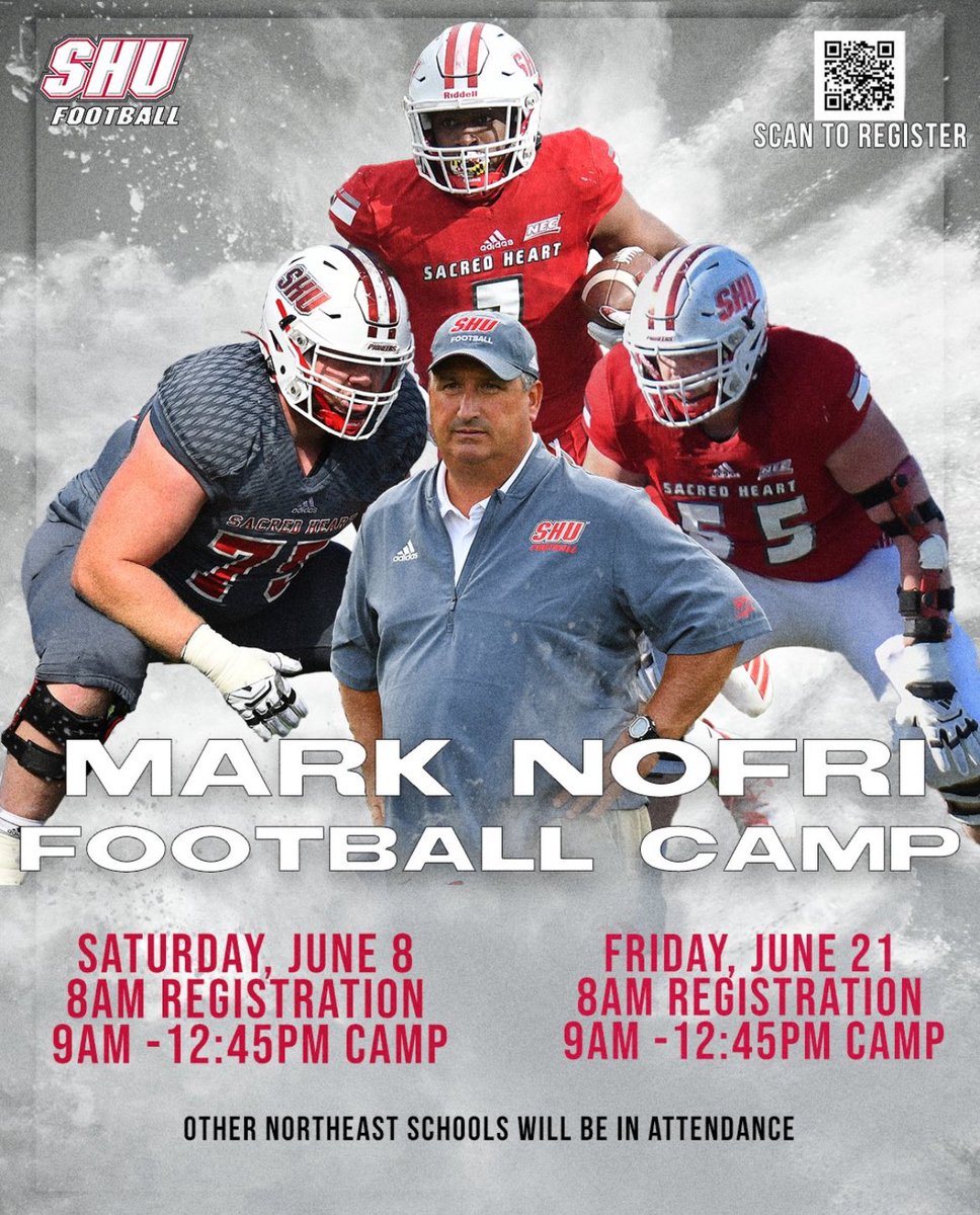 JordanJ18965448's tweet photo. Super excited to have the opportunity to compete at the @SHU__Football camp this Saturday. Looking forward to competing and getting better. @CoachWoodring71 #EAT https://t.co/rDcXNtlYtR
