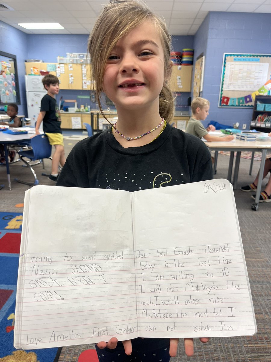 A_Patsalos_K2's tweet photo. I have some students very ready for second grade!! 🤩 #angeloakes https://t.co/s4HHDQ8fpO